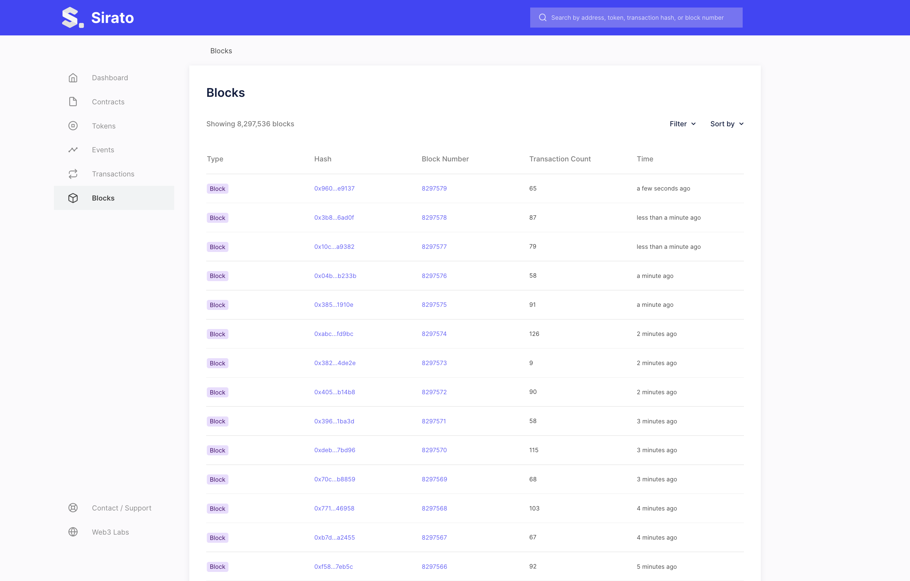 Sirato blocks